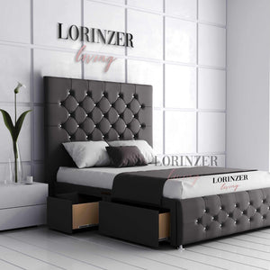 Wilson Designer Storage Divan Bed lorinzer Living