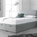 Plain Ottoman Storage Bed