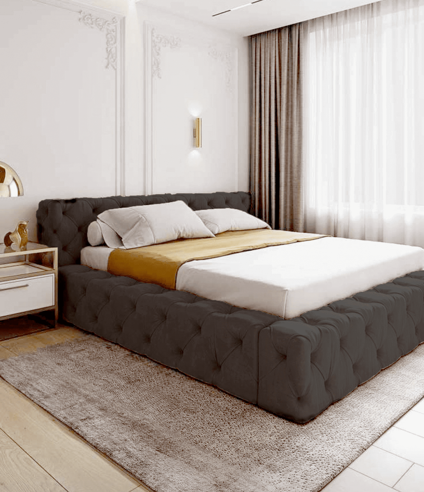 opulent ambassador chesterfield bed - 4