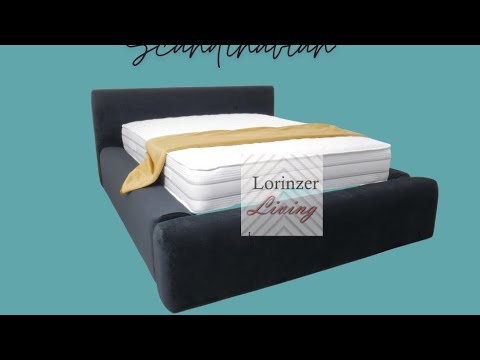 Scandinavian Ambassador park lane bed Lorinzer living