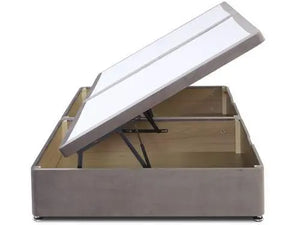 Plain Ottoman Storage Bed